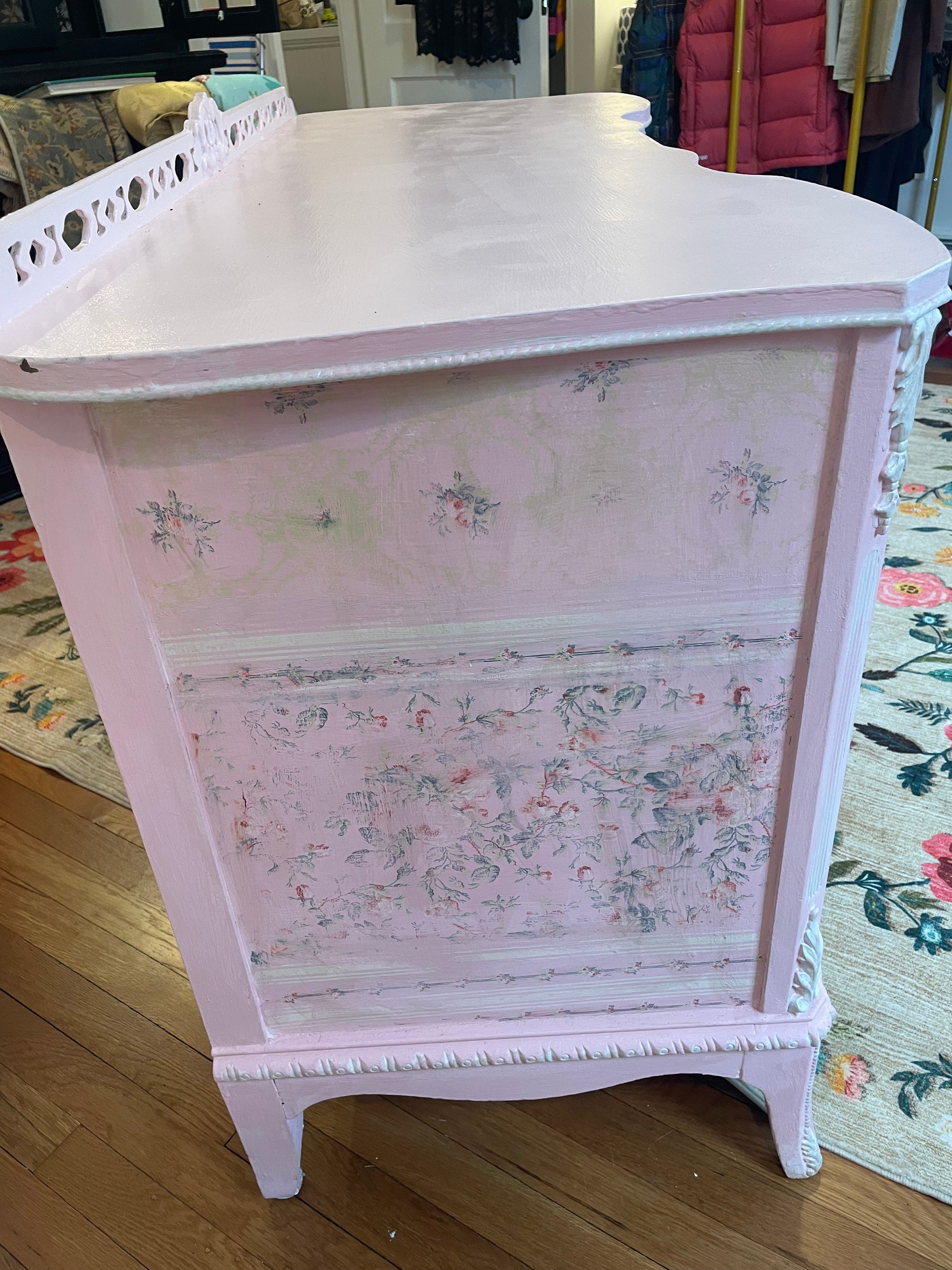 Pink Vintage Vanity