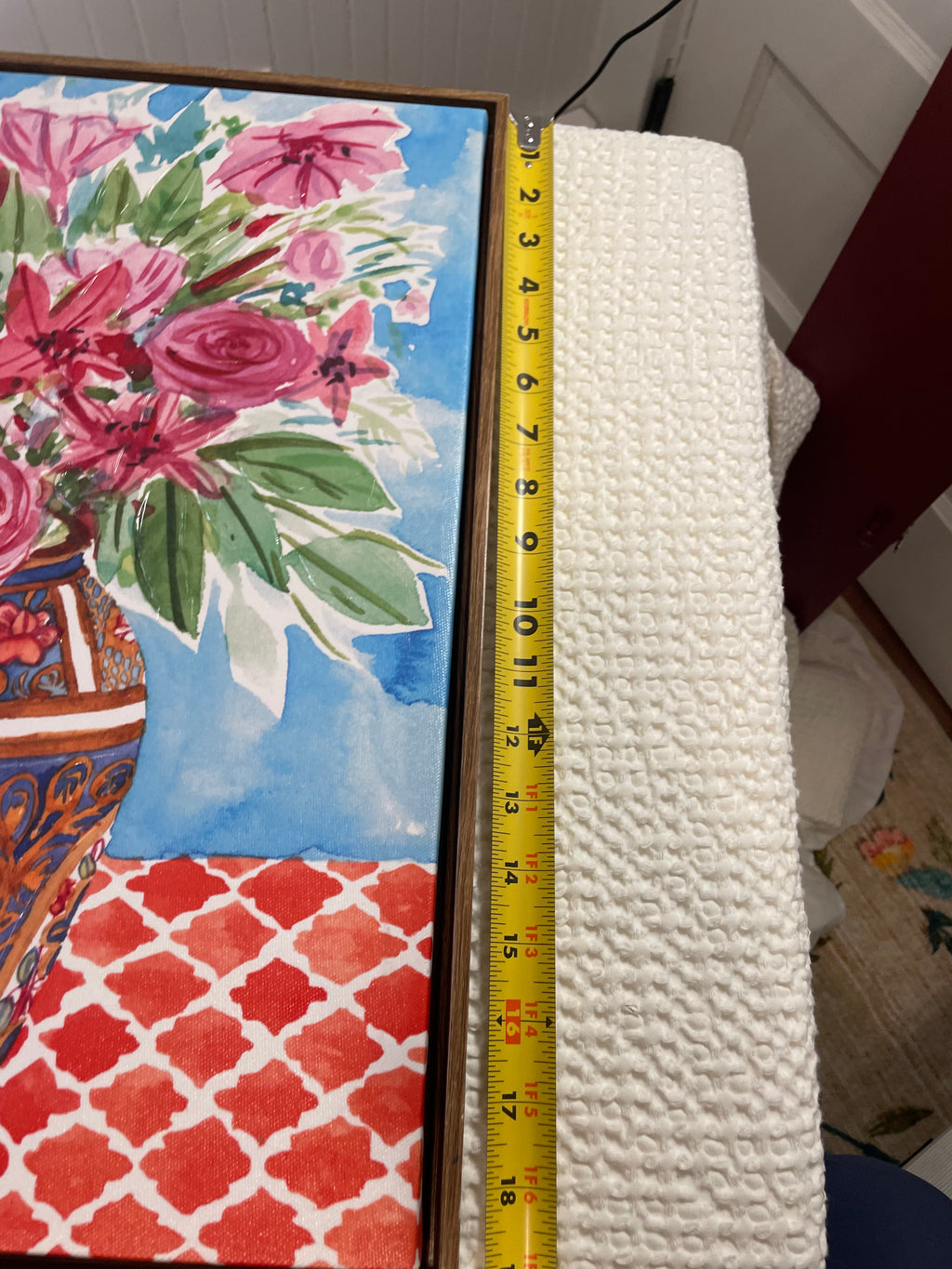 "Morning Break III" Framed Canvas Art by Melissa Wang