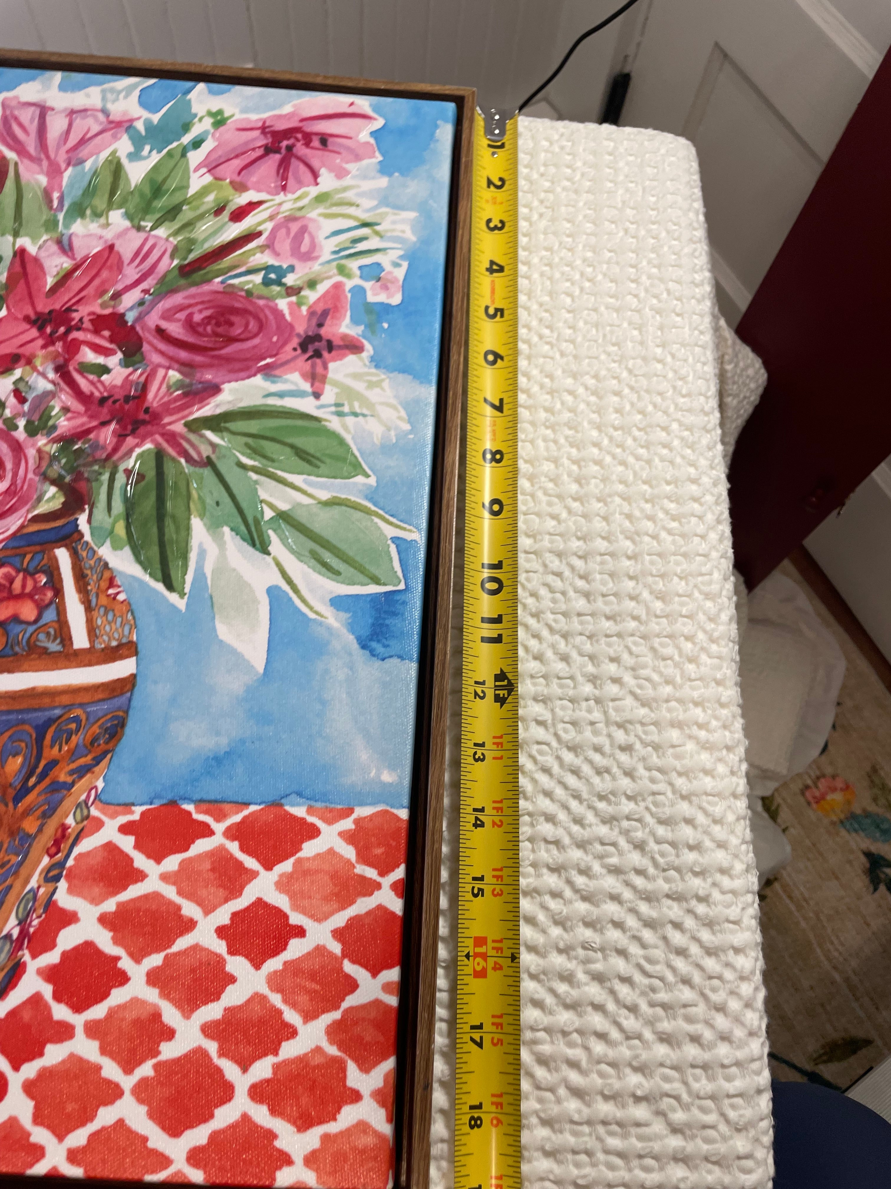 "Morning Break III" Framed Canvas Art by Melissa Wang