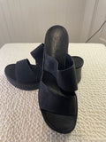 Naturalizer Gen N Rally Platform Sandals – Black (New Without Box)