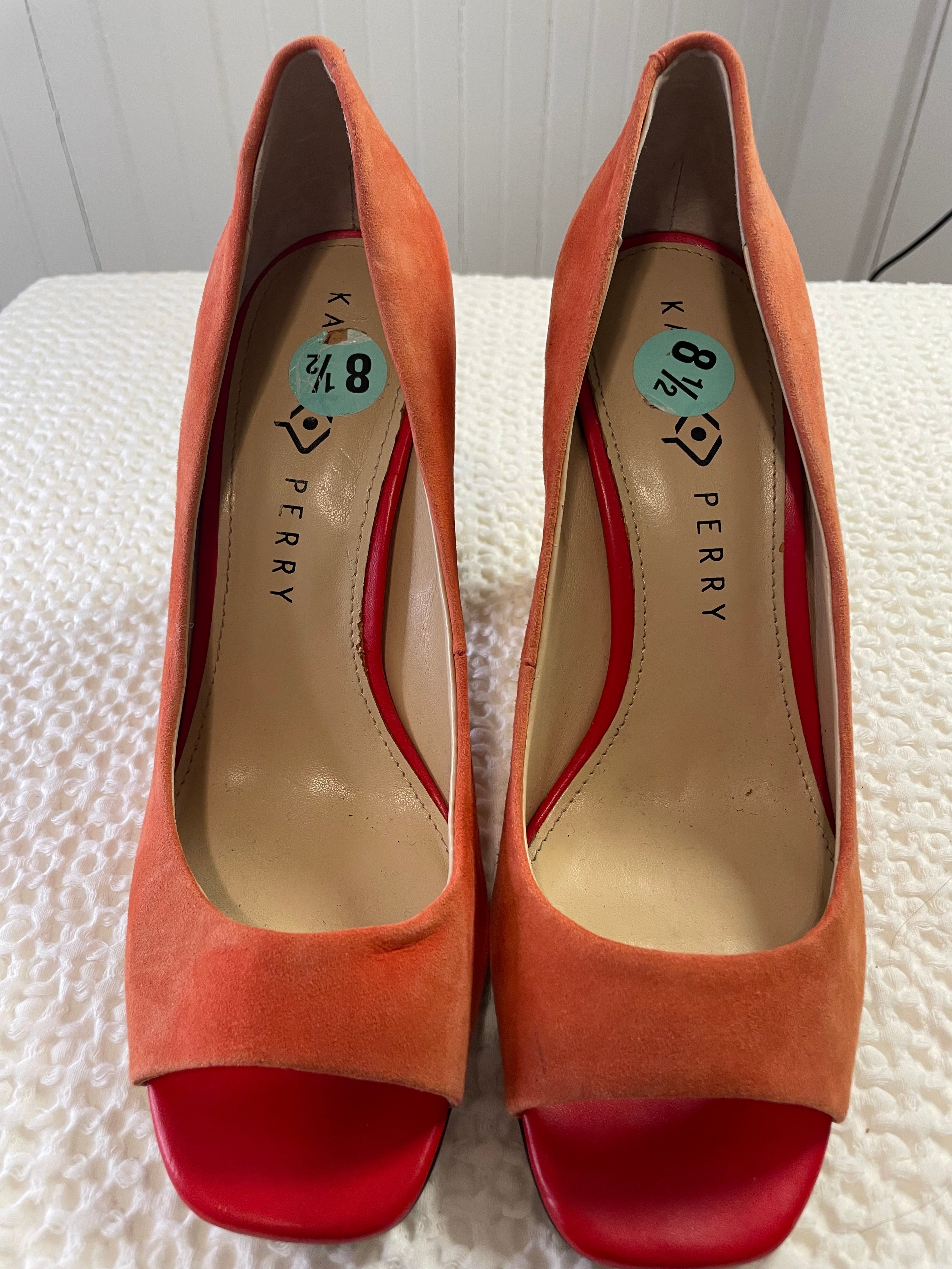 Katy Perry "The Caitlin" Rubik's Cube Block Heel Pumps