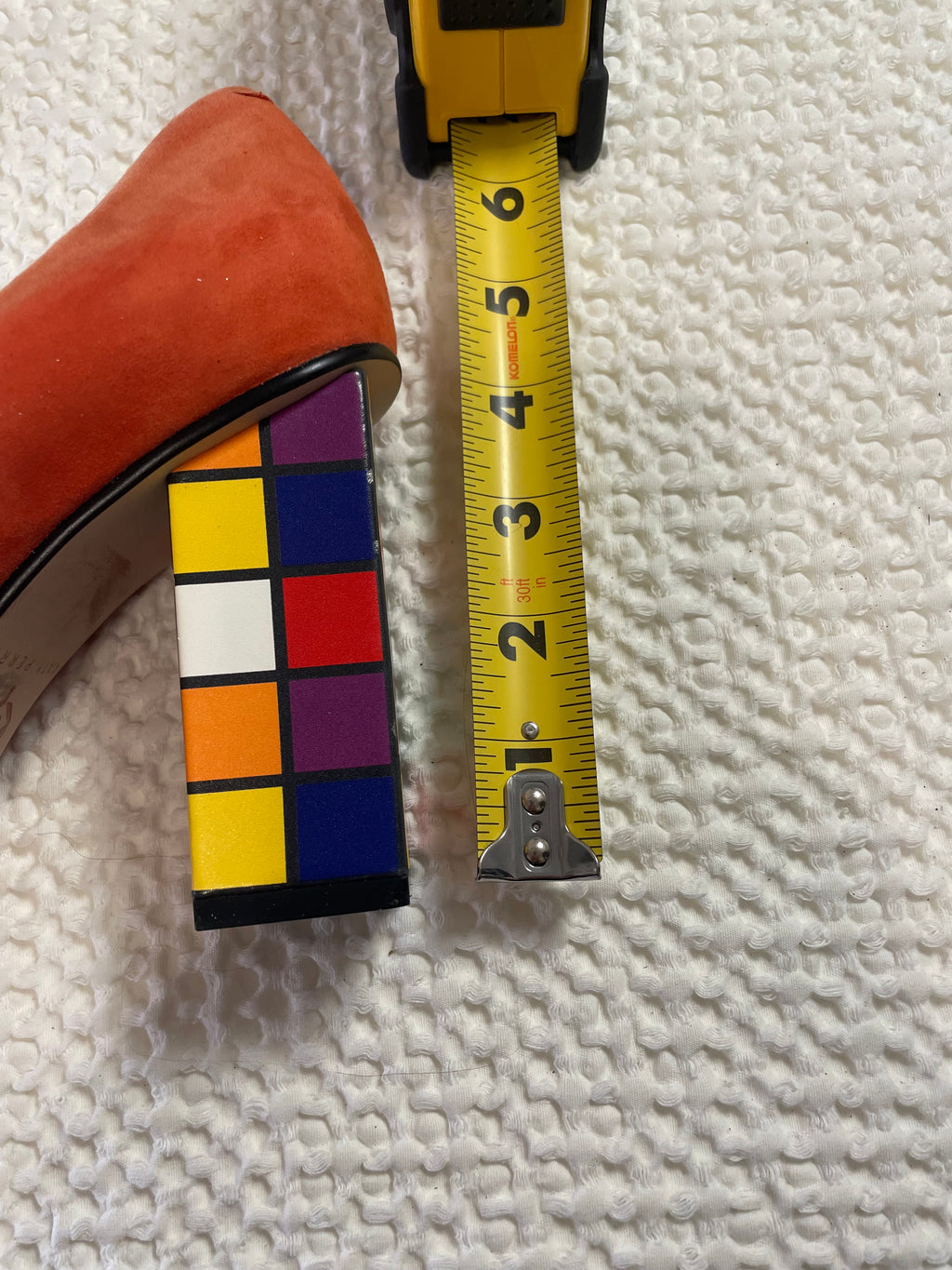 Katy Perry "The Caitlin" Rubik's Cube Block Heel Pumps