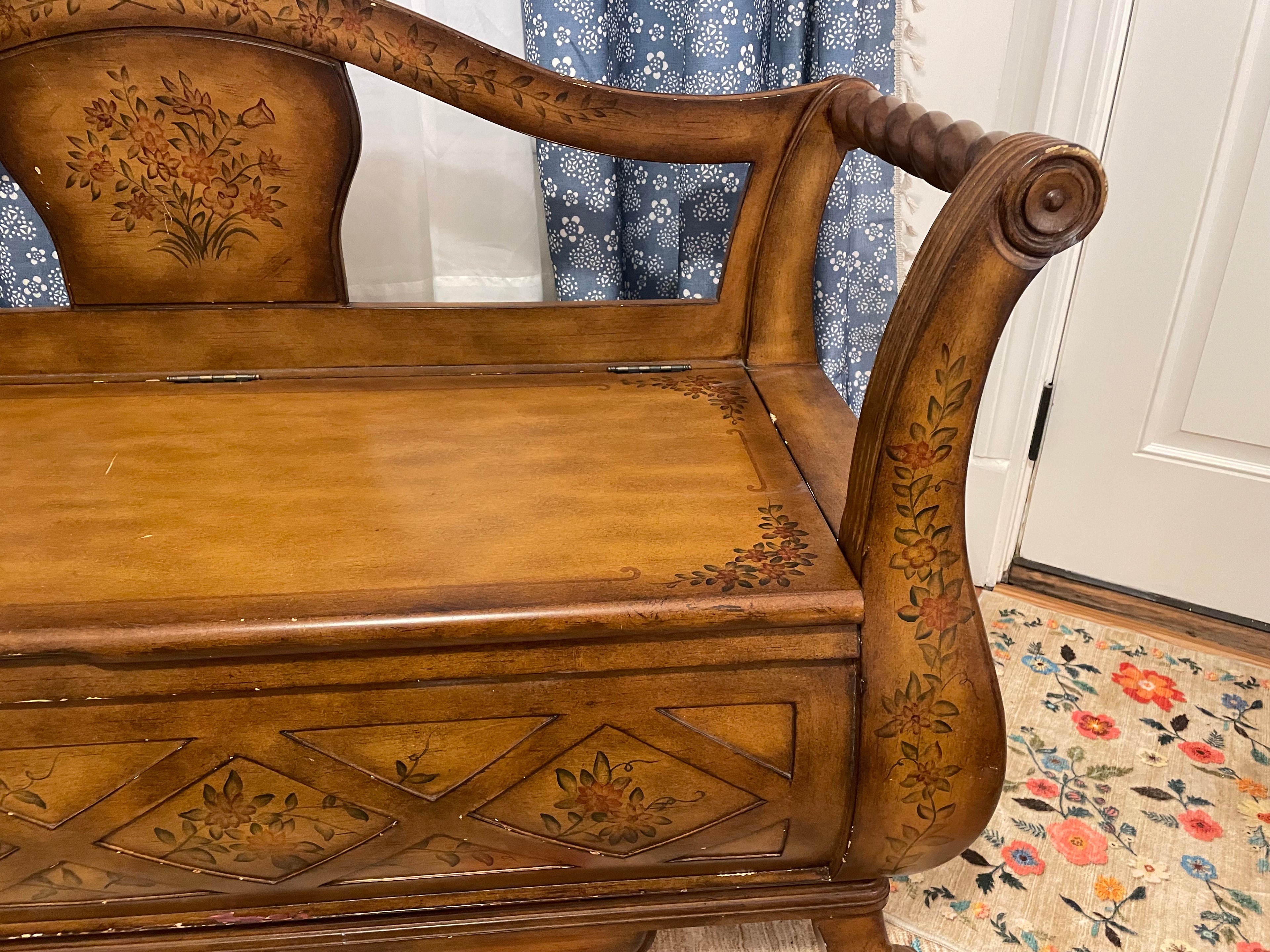 Powell Furniture "Boutique" Storage Bench