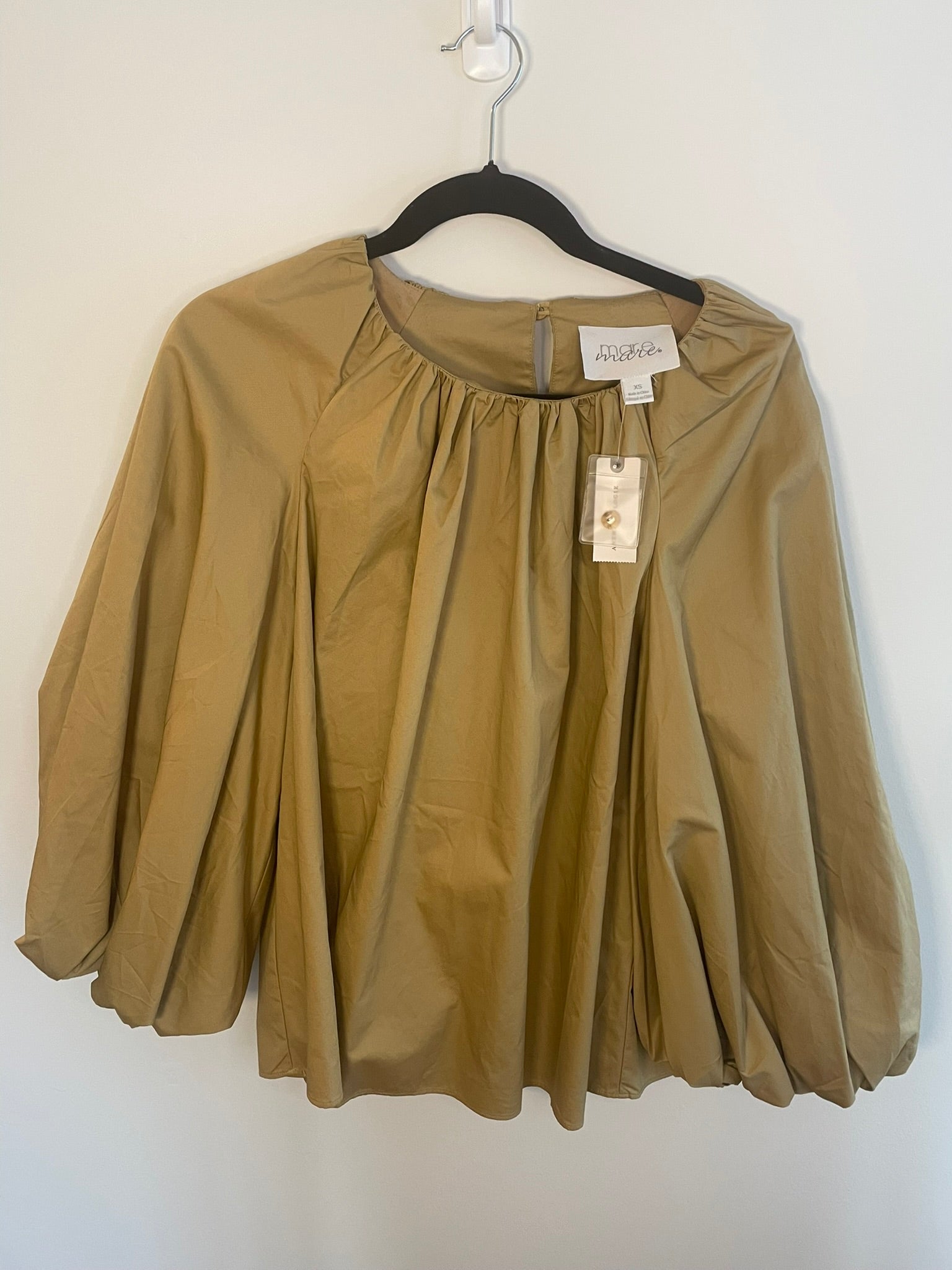 Anthropologie Mare Mare Puff-Sleeve Blouse