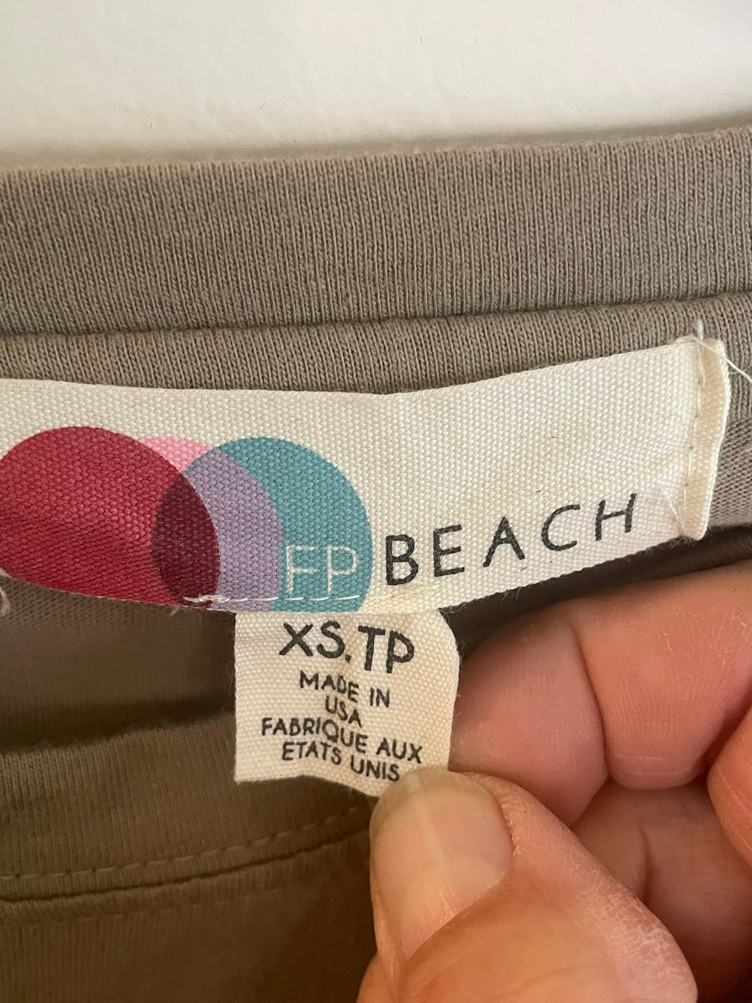 Free People (FP) Beach Side Cinched Long Sleeve Crew