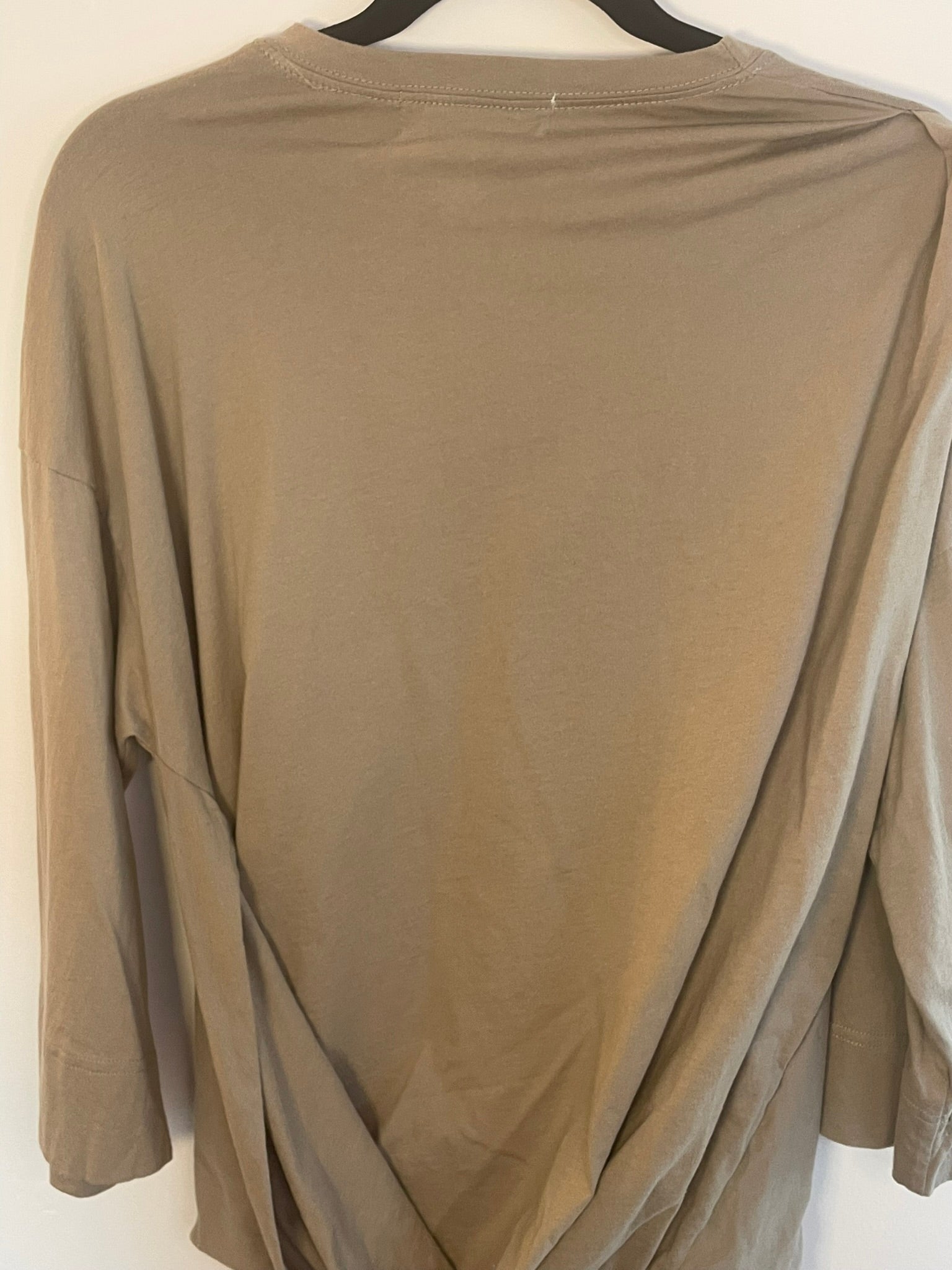 Free People (FP) Beach Side Cinched Long Sleeve Crew